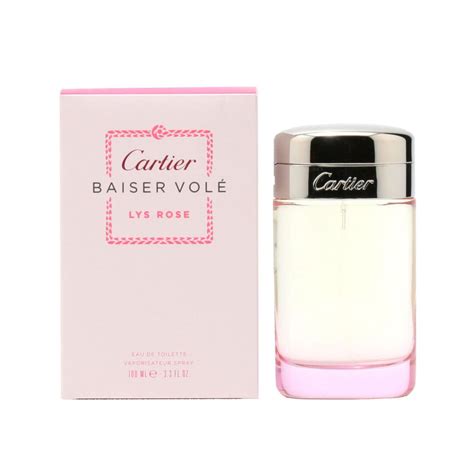 cartier baiser vole lys rose 3.3 Oz Tester Authentic 